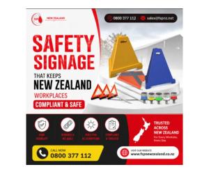 Safety Signage That Keeps New Zealand Workplaces Compliant and Safe