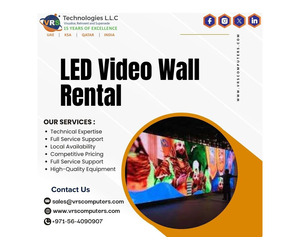 Dynamic LED Video Wall Rental for Events