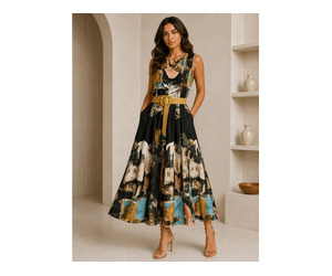 Italian Women's Fashion Boutique | Divina Atelier Dress - Bianca Charm (U12189PCYH)