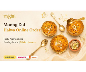 Moong Dal Halwa Online Order Rich, Authentic & Freshly Made | Mishri Sweets
