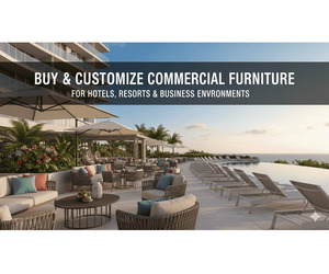 Buy & Customize Commercial Furniture for Hotels, Resorts & Business Environments