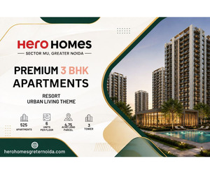 Hero Homes Sector MU Greater Noida | Premium Apartments Amidst Open Green Spaces - Image 4