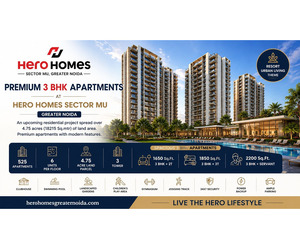 Hero Homes Sector MU Greater Noida | Premium Apartments Amidst Open Green Spaces - Image 5