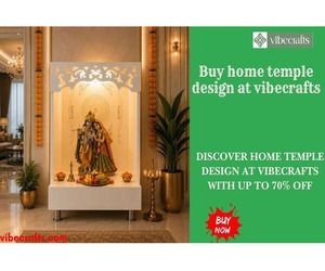 Buy Mandir for Home Online-Wooden Temple Designs by Vibecrafts