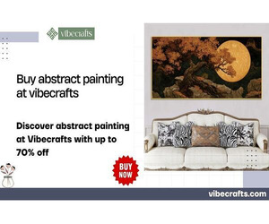 Buy Abstract Painting Online-Modern Wall Art by Vibecrafts