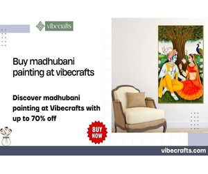 Buy Madhubani Painting Online-Traditional Indian Art by Vibecrafts