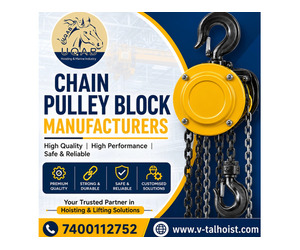 High-Quality Chain Pulley Block Manufacturers