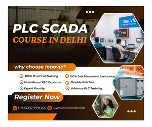 PLC SCADA Course in Delhi with 100% Job.