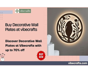 Buy Decorative Wall Plates Online-Wall Decor by Vibecrafts