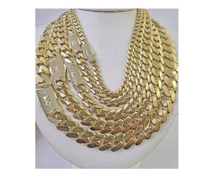 Shop 10K, 14K & 18K Cuban Chain, Rope Chain in Texas, USA – Dallas Gold Source