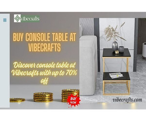 Buy Console Table Online-Stylish Furniture by Vibecrafts