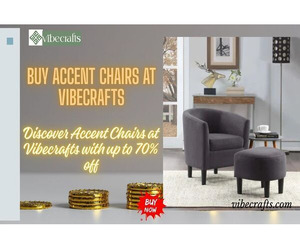 Buy Accent Chairs Online-Stylish Seating by Vibecrafts