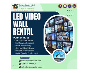 Leading LED Video Wall Rental for Events and Presentations