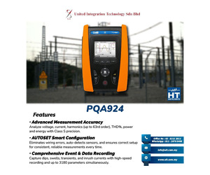 PQA924 : Precision Power Quality Analysis