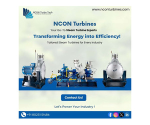 Premier Steam Turbine Manufacturers in India|Nconturbines.com