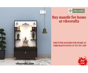 Buy Mandir for Home Online-Wooden Temple Designs by Vibecrafts
