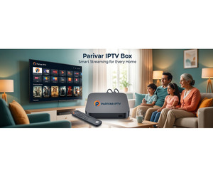 Parivar IPTV Box – Smart Streaming for Every Home