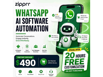 Zipprr WhatsApp Automation Software | Same-Day Setup, Lifetime Updates