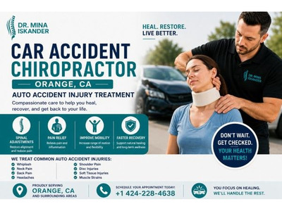 Auto Accident Injury Treatment in Orange, CA
