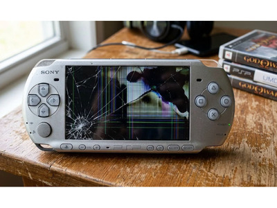 Replacement of broken PSP screen ksh 3900