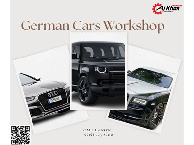 Land Rover Services Center in Sharjah