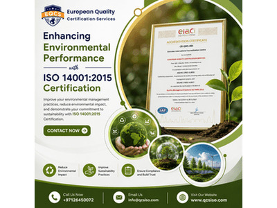 ISO 14001: 2015 certification in Dubai