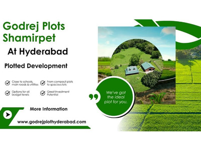 Own Premium Residential Plots in Shamirpet, Hyderabad