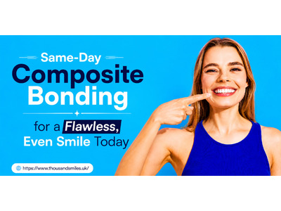 Same-Day Composite Bonding for a Flawless, Even Smile Today