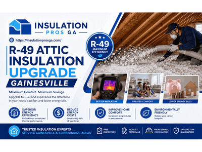 R-49 Attic Insulation Upgrade Gainesville