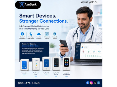 Online Stethoscope in Bangalore – AyuSynkai Brings Smart Digital Diagnostics to Every Doctor's Hands