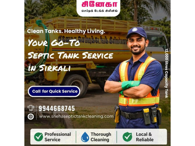 Your Go-To Septic Tank Cleaning Service in Sirkali | Professional & Trusted