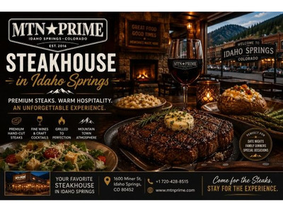 MTN Prime - Best Steakhouse in Idaho Springs