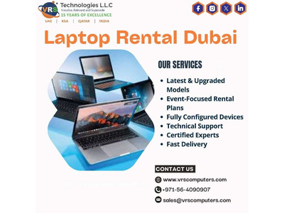 Dynamic Laptop Rental in Dubai for Business Needs