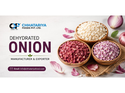 High-Quality Dehydrated Red Onion Flakes for Food Processing Industries