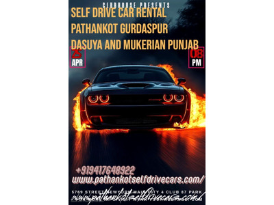 Self Drive Car Rental Pathankot Punjab +919417648922