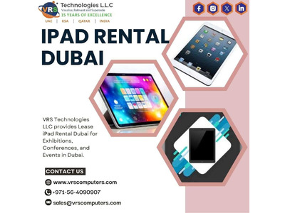 Elegant iPad Rental Dubai for Business Events