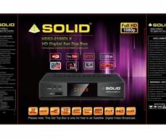 SOLID HDS2-2100DLX FULL HD DVB-S2 Set-Top Box with YouTube
