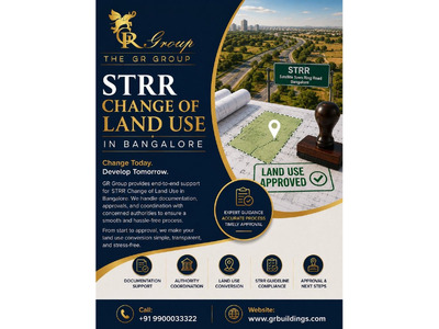 STRR change of land use in Bangalore