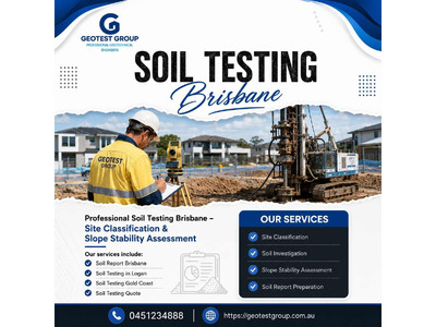 Soil Testing Brisbane Professional Geotechnical Services