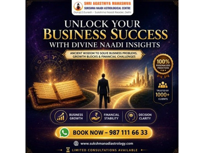 Business Astrology Consultation in Delhi | Sukshma Naadi Astrology for Business Growth
