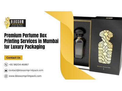 Premium Perfume Box Printing Services in Mumbai for Luxury Packaging