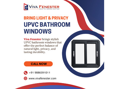 Upvc Bathroom Window in Bangalore