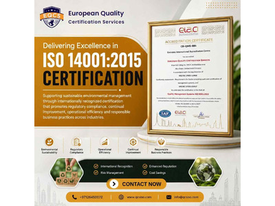 ISO 14001:2015 certification in Dubai