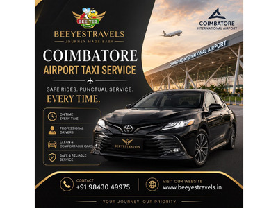 Best Coimbatore Taxi Service – Bee Yes Travels - Image 3