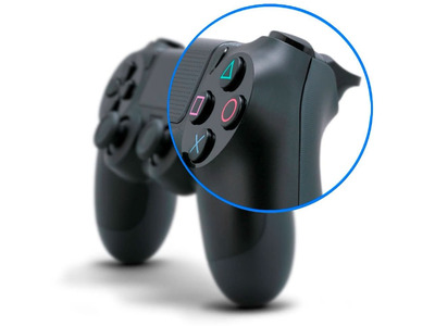 Square, Cross, Triangle, rubber button replacement