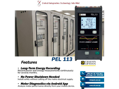 PEL113 Chauvin Arnoux – Smart Energy Analyzer