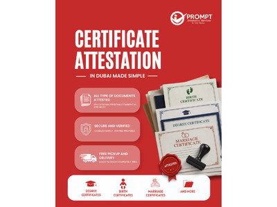 Certificate Attestation in Dubai