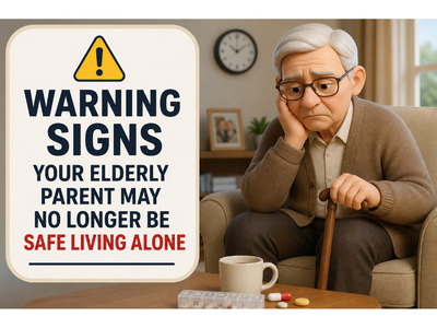 Warning Signs Your Aging Parent Needs Help Rather Than Living Alone
