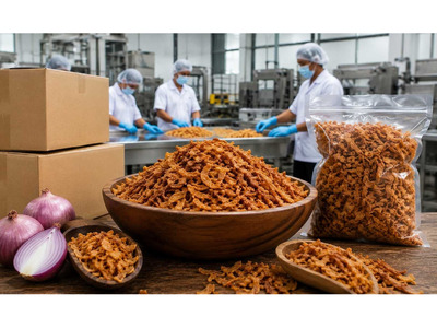 Bulk Fried Onion Manufacturers in India | Optimum Foods