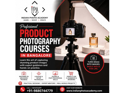 product photography course in Bangalore
